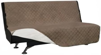 Easy-Going Futon Sofa Slipcover Reversible Sofa Cover Armless Couch Cover Water - Image 8