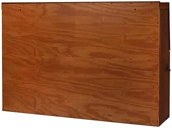 memomad Bali Storage Headboard Freestanding, Full Size, Caramel Brown