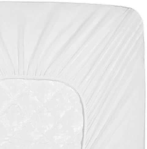 serta power clean triple action waterproof mattress pad, close-up detail