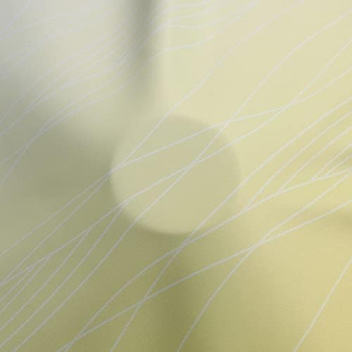 yellow and greyish white ombre blackout curtains for, front angle view