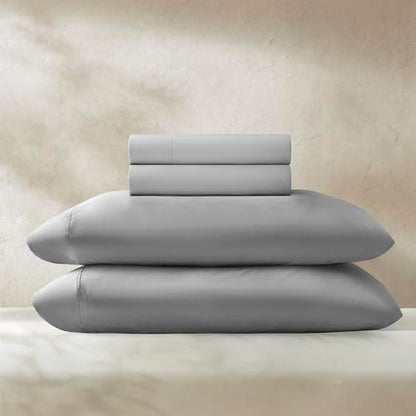 harbor house cooling stretch jersey bed sheets – shown in use