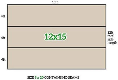 GREEN LIFESTYLE All Purpose Canvas Drop Cloths - Image 7