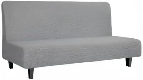 Easy-Going Stretch Futon Slipcover Armless Sofa Cover Furniture Protector - Image 8