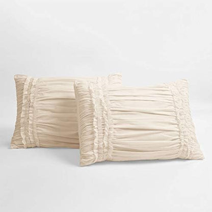 lush decor c07815p13 belle ivory comforter (96 x showing dimensions