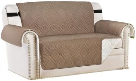 H.VERSAILTEX Reversible Loveseat Cover Furniture Protector Anti-Slip Water - Image 7