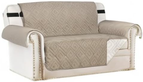 H.VERSAILTEX Reversible Loveseat Cover Furniture Protector Anti-Slip Water - Image 8
