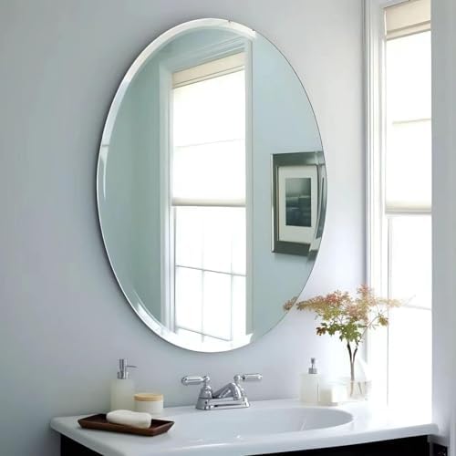 ushower bathroom mirror for over sink, 20x28 inch, package contents
