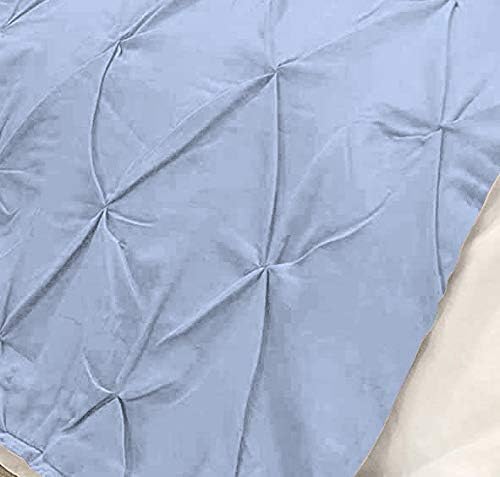 Bed Runner Set - 100% Pure Cotton 800 Thread Count - Luxury 1 Pinch Pleated Bed - Image 4