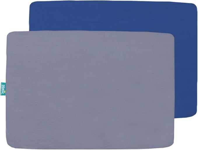 Pack and Play Sheets and Waterproof Pack n Play Mattress Protector Pad Cover 4 - Image 2