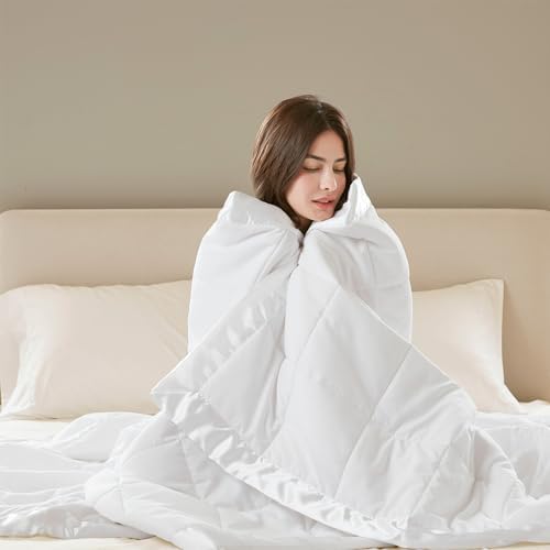 madison park down alternative queen blanket for bed, package contents