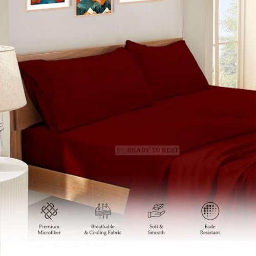 split king sheets sets for adjustable bed, 5, side view