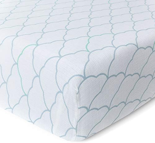 Newton Baby MINI CRIB Fitted Sheets | Organic Muslin Cotton, Breathable Soft - Image 4