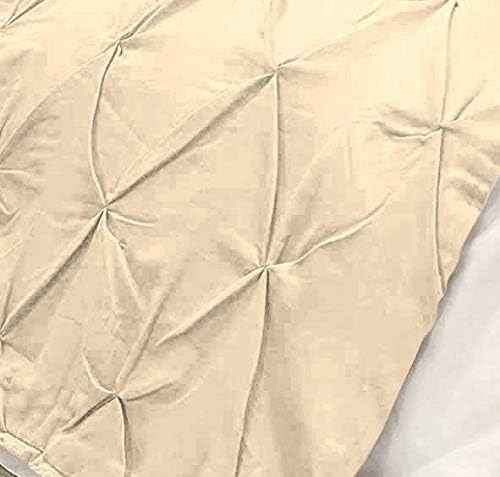 Bed Runner Set - 100% Pure Cotton 800 Thread Count - Luxury 1 Pinch Pleated Bed - Image 4