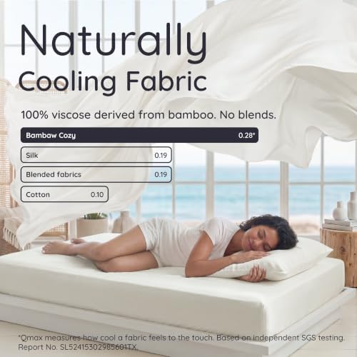 bambaw 100% viscose derived from bamboo cooling duvet on a desk or shelf
