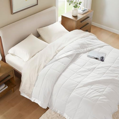 madison park down alternative queen blanket for bed on a desk or shelf