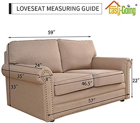 Easy-Going Reversible Loveseat Couch Cover - Image 7