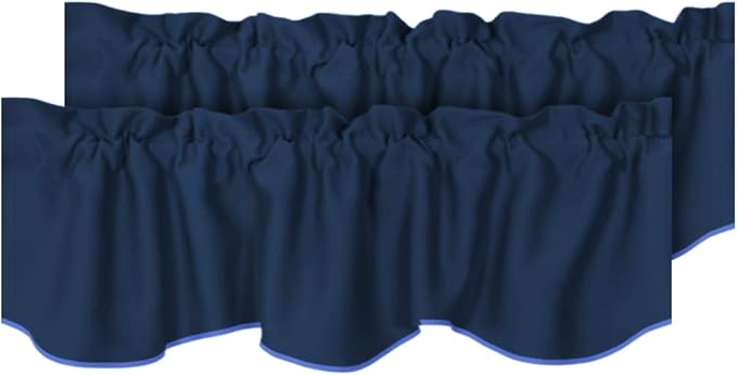 H.VERSAILTEX 2 Panels Blackout Curtain Valances by HVERSAILTEX