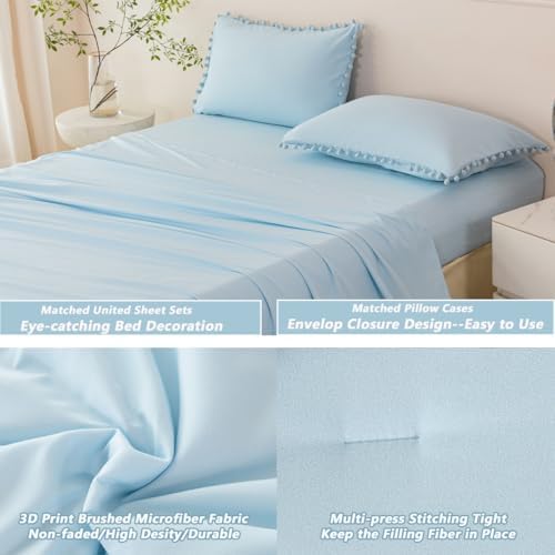 perfemet 5 piece full bed in a bag, package contents