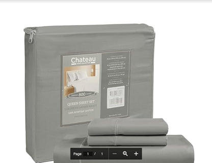 100% Cotton Sheets California King Size Sheets Set, Cal King Sheet Set - Image 9