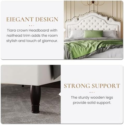 sha cerlin full size bed frame with adjustable on a desk or shelf