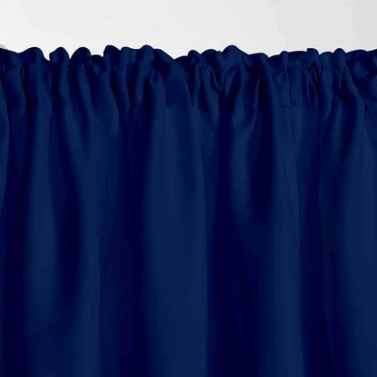 Navy Blue 104 Inch Extra Wide Valance - Image 4