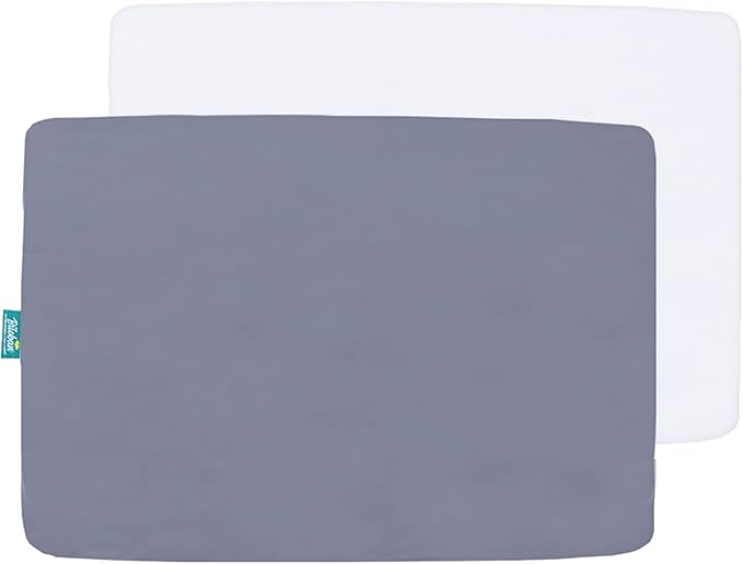 Pack and Play Sheets and Waterproof Pack n Play Mattress Protector Pad Cover 4 - Image 4