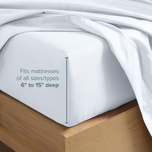 bare home sheet set - 1800 ultra-soft (split, package contents