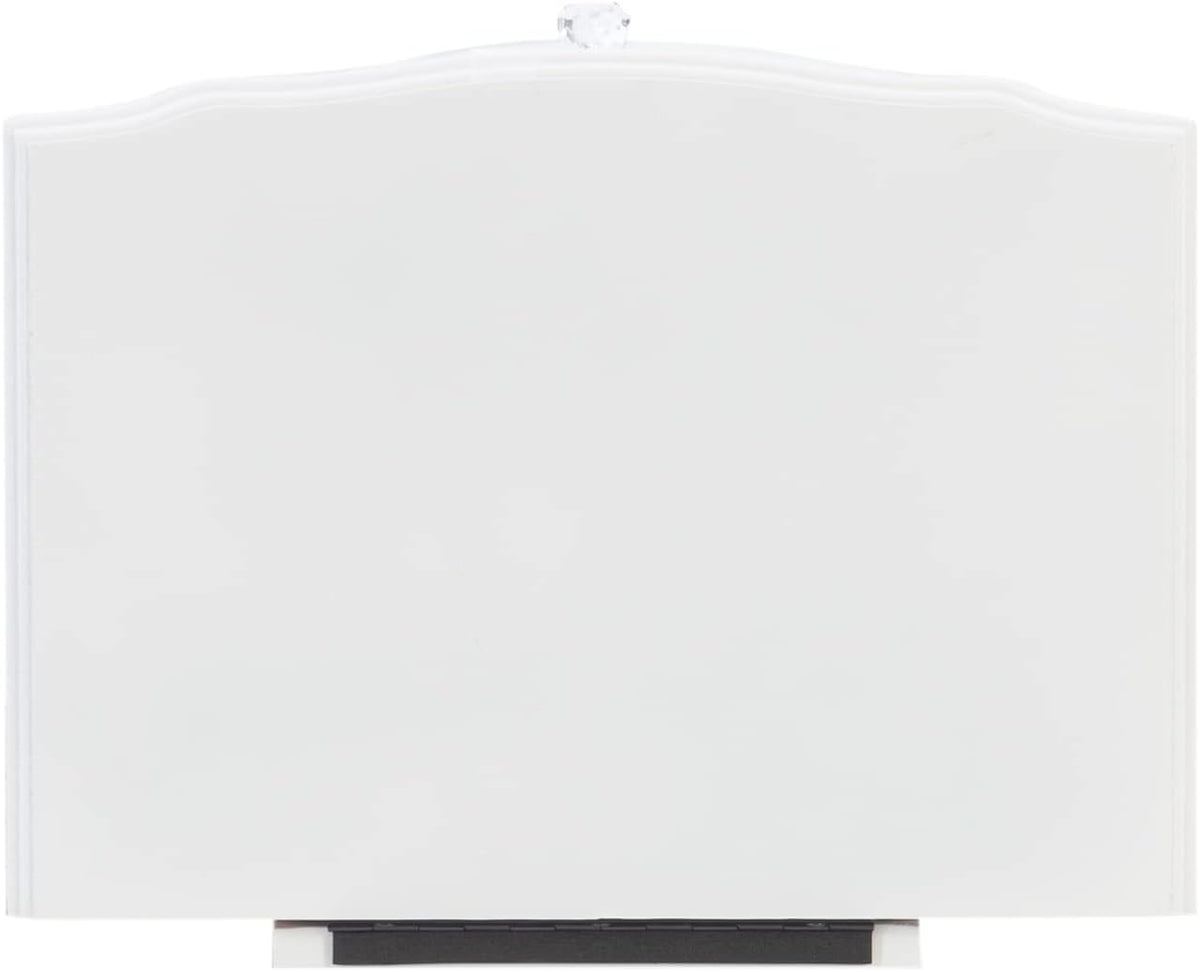 powell furniture jewelry armoire, white, 13"x 9.375"x 35.5", view 17