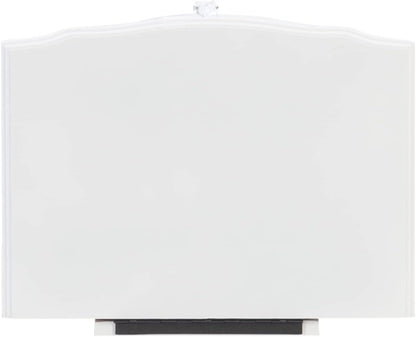 powell furniture jewelry armoire, white, 13"x 9.375"x 35.5", view 17