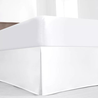SKY BEDDINGS Luxury Pleated King Bed Skirt by SKYBEDDINGS