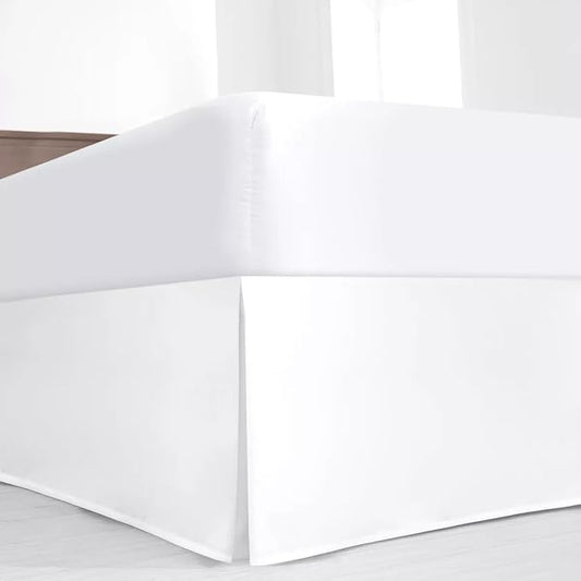 SKY BEDDINGS Luxury Pleated Full Bed Skirt by SKYBEDDINGS