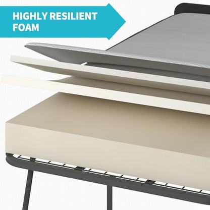 cecer twin size rollaway bed，75" x 38" folding, package contents