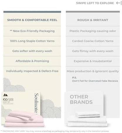 mayfair linen 100% egyptian cotton full sheet set, close-up detail