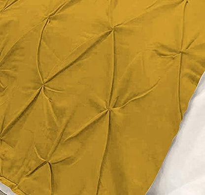 Bed Runner Set - 100% Pure Cotton 800 Thread Count - Luxury 1 Pinch Pleated Bed - Image 4