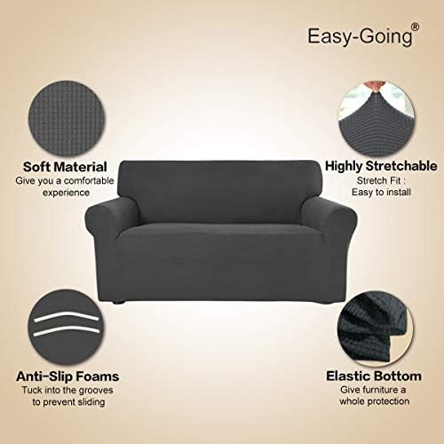 Easy-Going Stretch Oversized Sofa Slipcover 1-Piece Sofa Cover Furniture - Image 3