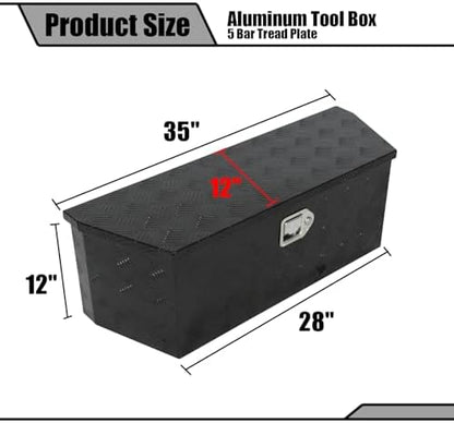 35 inch heavy duty aluminum stripes plated tool shown in use