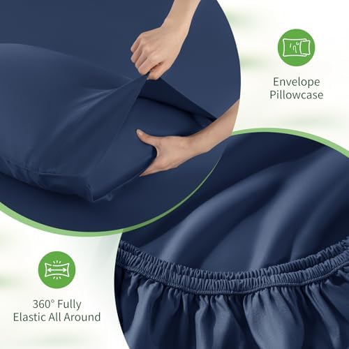sonoro kate 100% viscose derived from bamboo_sheets, extra, front angle view