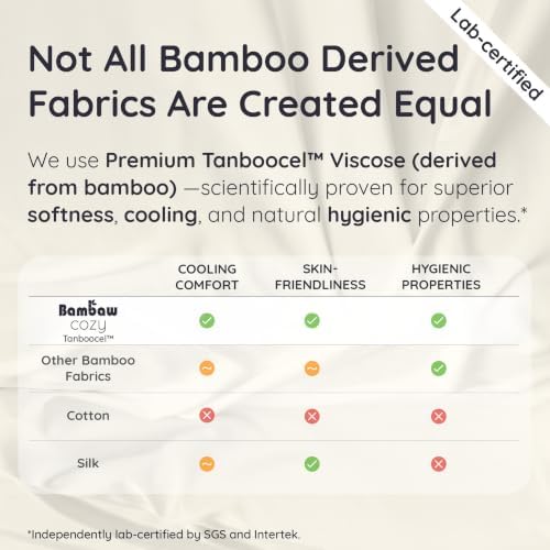 bambaw 100% viscose derived from bamboo cooling duvet, view 9