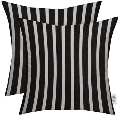 RSH DECOR: Sunbrella Square Throw Pillows Set of 2 | 17" x 17" | Water and by RSHDECOR