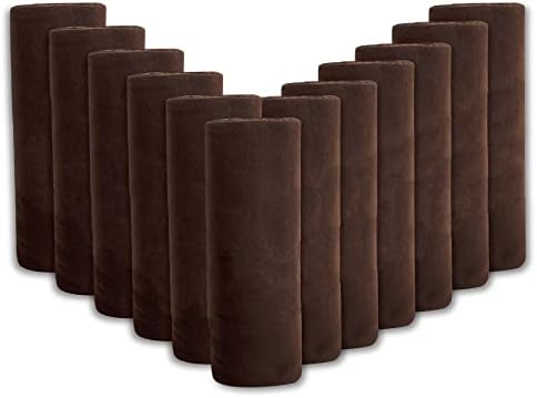 (24 pack) bulk fleece 50x60 throw blankets for, side view
