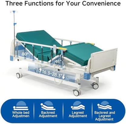 real relax premium 3 function full electric hospital shown in use
