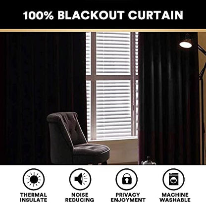 princedeco natural linen curtains 100% blackout linen curtains shown in use
