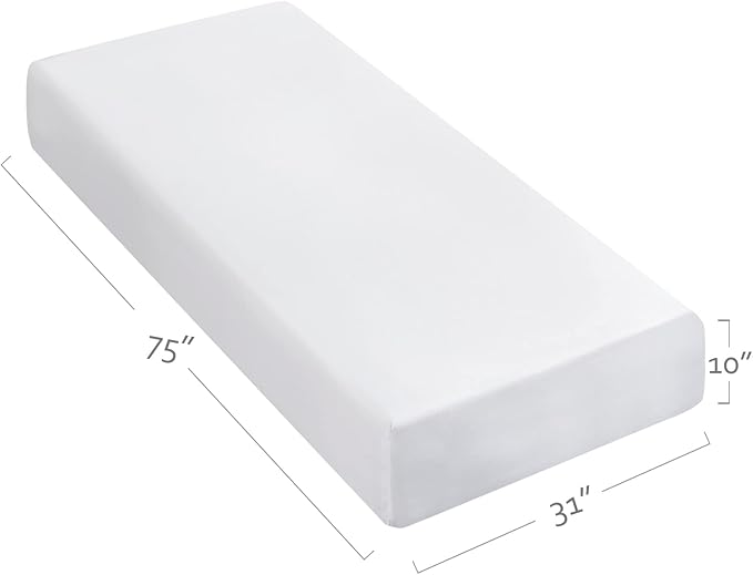 Cot Sheets 31" x 75", Cot Fitted Sheet Ultra Soft and Breathable Snug Fit - Image 5