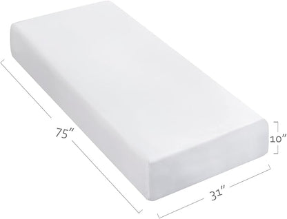 Cot Sheets 31" x 75", Cot Fitted Sheet Ultra Soft and Breathable Snug Fit - Image 5
