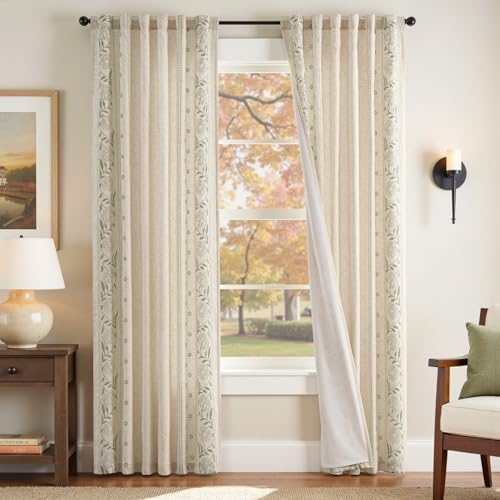 jinchan Winslow Lined Linen Curtains by JINCHAN