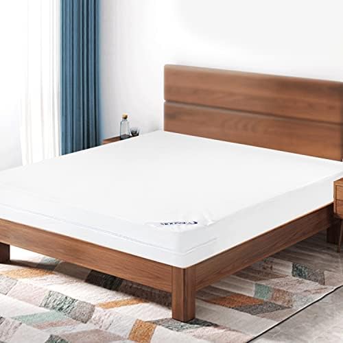 zippered waterproof mattress protector king mattress encasement, main product view