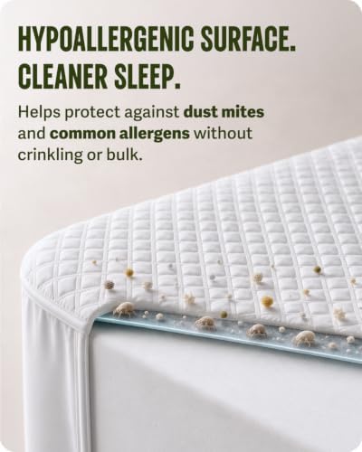saferest waterproof queen size mattress protector, package contents