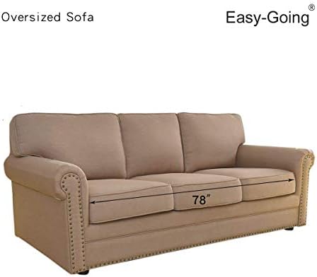 easy-going reversible couch cover, 3 cushion sofa, army on a desk or shelf
