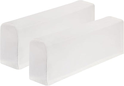 uxcell 2Pcs Stretch Armrest Covers, Polyester Soft Armchair Slipcovers Couch by uxcell