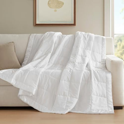 madison park down alternative queen blanket for bed showing dimensions